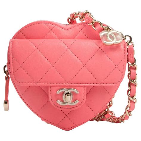 chanel double heart bag|chanel heart bag 2022.